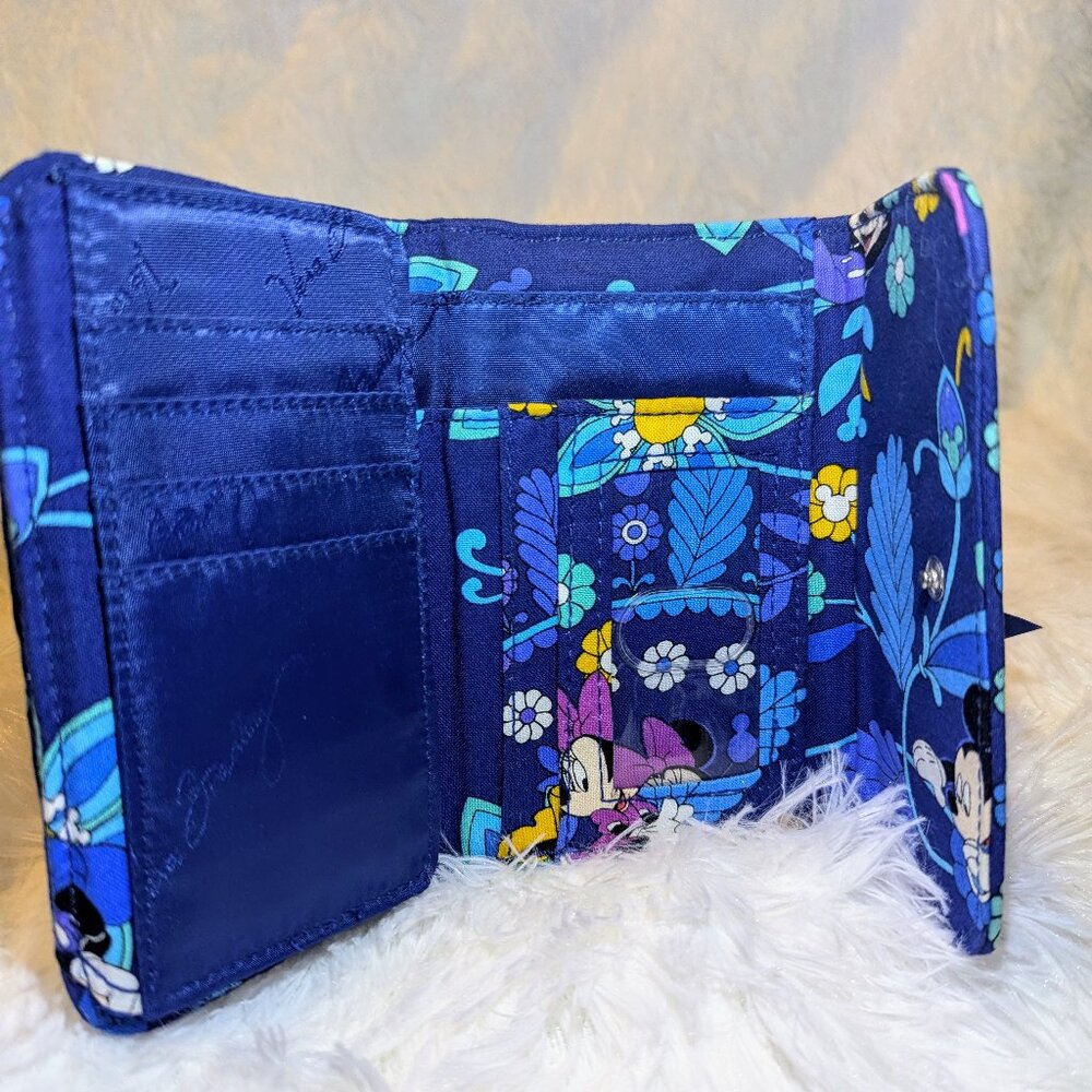 Vera Bradley Disney trifold wallet NWOT